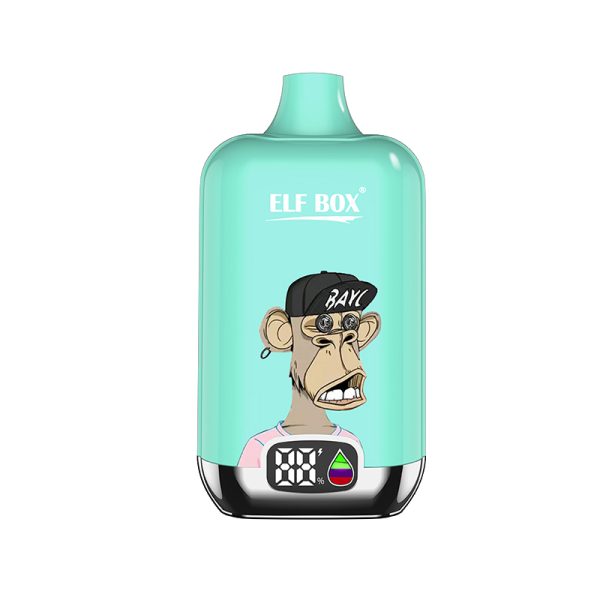 エルフelf box 12000-11 Elf Box 12000Puffs 12K電子タバコ-10PCS/1箱