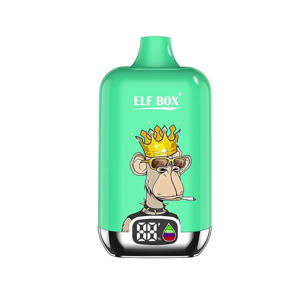 エルフelf box 12000-5 Elf Box 12000Puffs 12K電子タバコ-10PCS/1箱