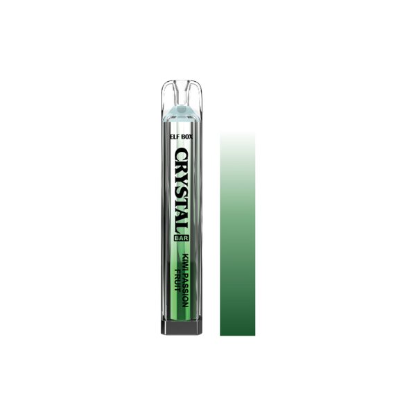 エルフelf box クリスタル・バー 600-5 Elf Box 480puff 電子タバコ-10個入り/1箱