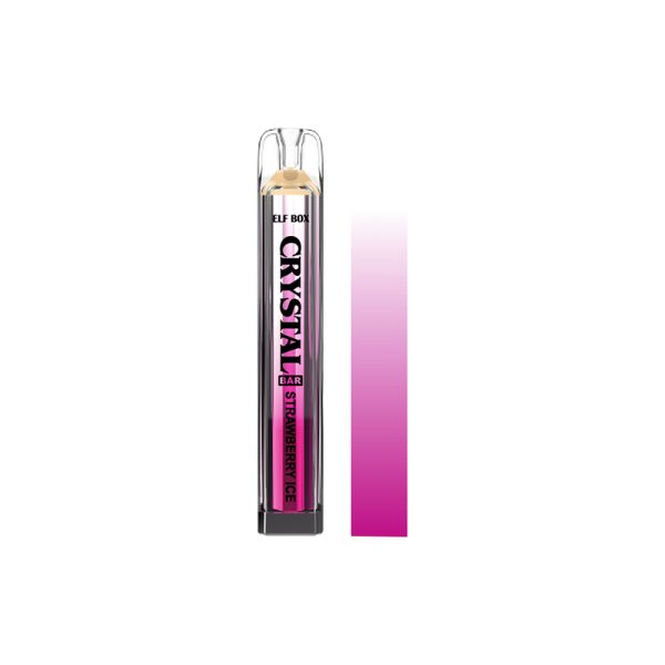 エルフelf box クリスタル・バー 600-8 Elf Box 480puff 電子タバコ-10個入り/1箱