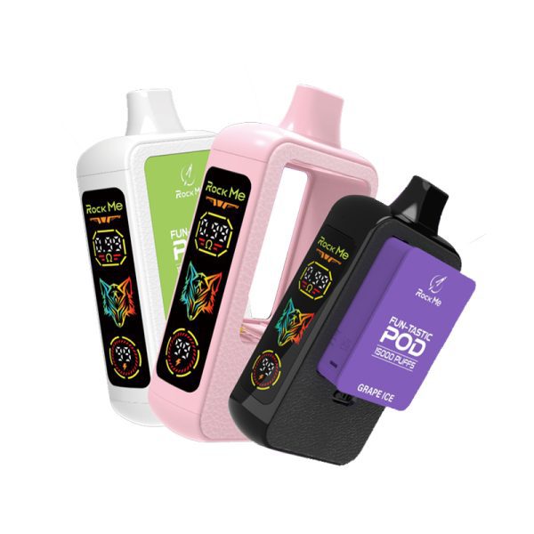rock me pod Rock Me Vape Pod 15000パフポッド - 10個入り/1箱 - ベイパライザー - 5個入り/箱