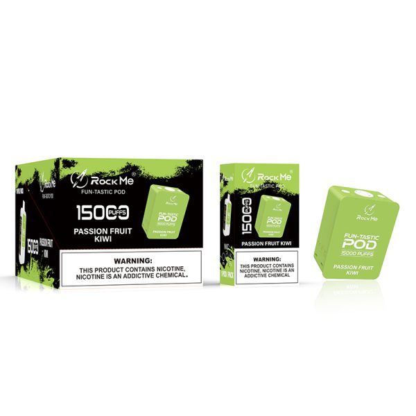 pod Rock Me Vape Pod 15000パフポッド - 10個入り/1箱 - ベイパライザー - 5個入り/箱